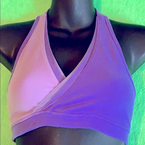 lululemon athletica Tops - Lululemon screen double purple sport/yoga talk top